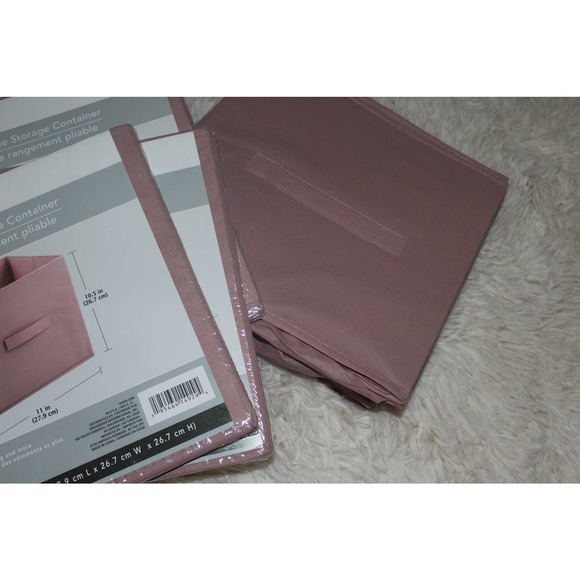 Blush Pink Storage Baskets - Picture 4 of 4